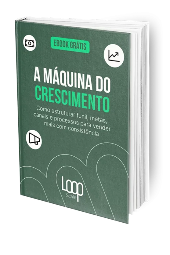 Capa do e-book: A Máquina do Crescimento